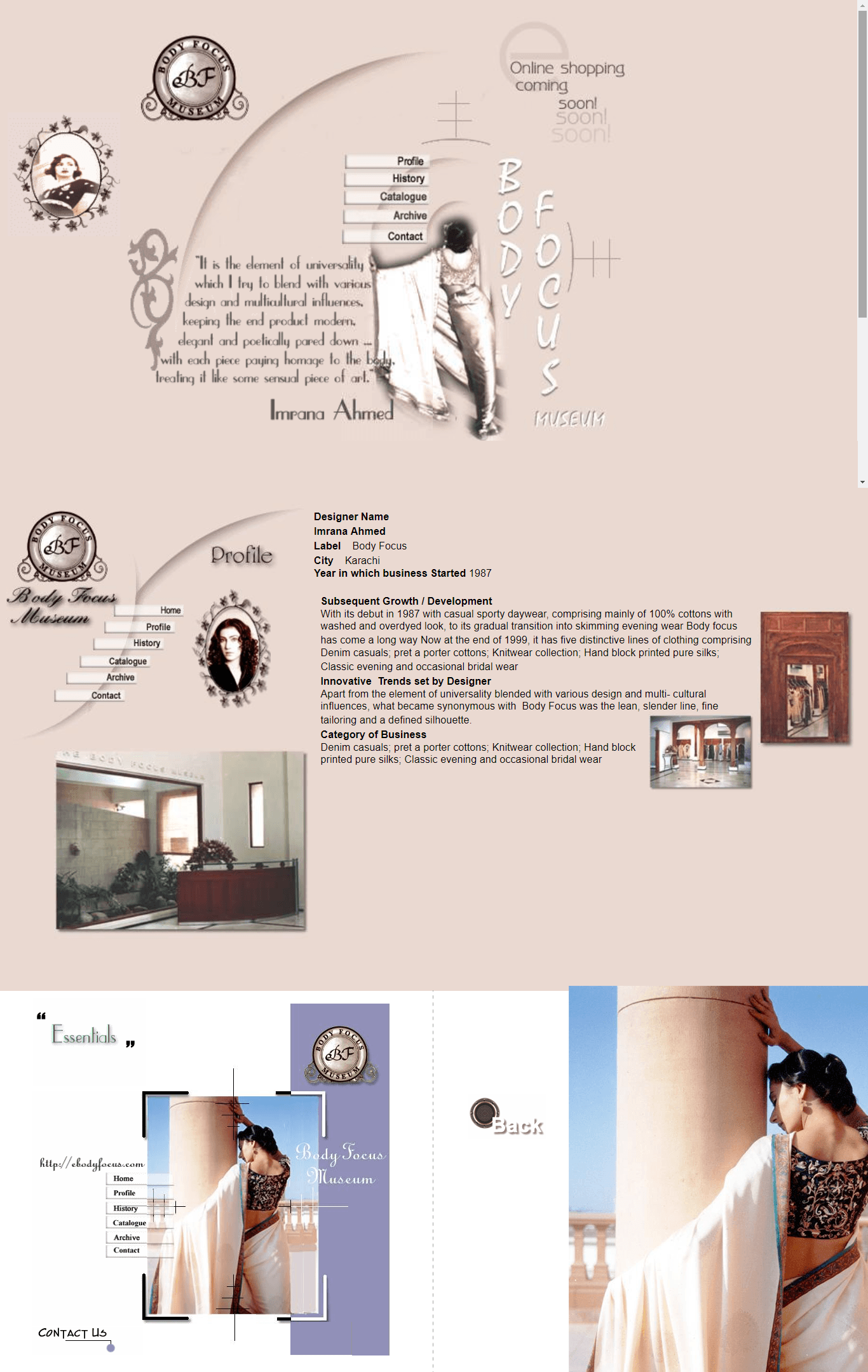 EbodyFocus wellness brand website